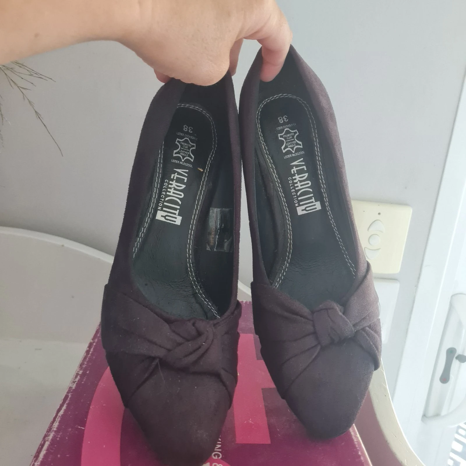 Zapatos de tacón morada – photo 5